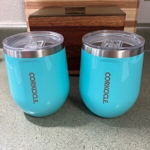Brand new-Set of 2 Stemless Wine Cup (12oz) 🍷